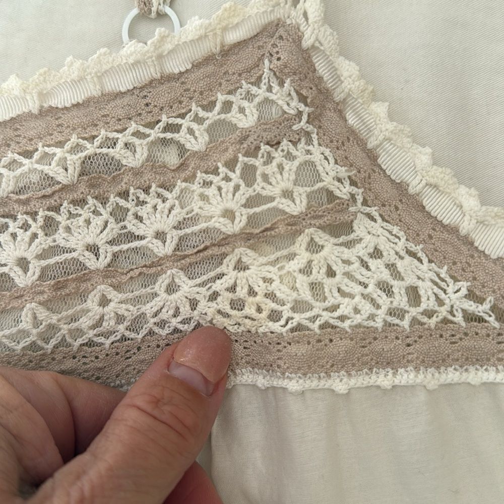 BCBG MaxAzria Boho Crochet Tank Top - Picture 7 of 8